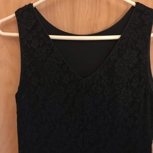 Lace black dress (formal)